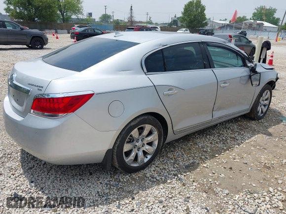 2011 Buick LaCrosse CXL with VIN 1G4GC5ED2BF326795, listed as a IAAI auction lot 42447682 with 163,584 mi miles and . Bid and sale history available at DreamBid. Image 4.