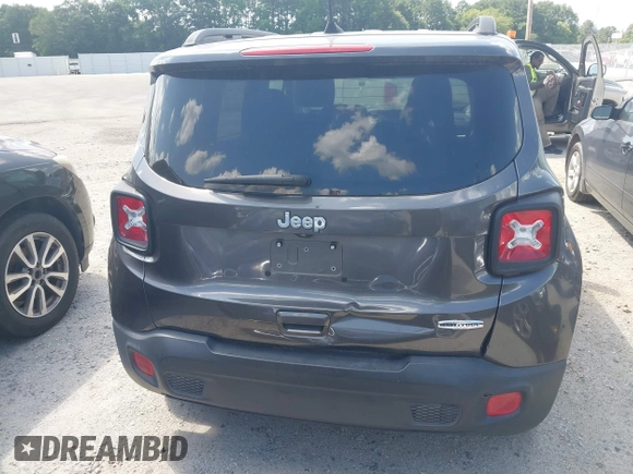 2018 Jeep Renegade Latitude with VIN ZACCJABB6JPJ47186, listed as a IAAI auction lot 42566363 with 182,404 mi miles and . Bid and sale history available at DreamBid. Image 16.