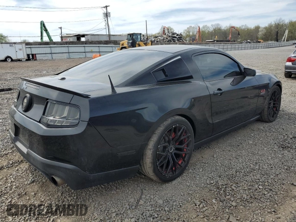 2010 Ford Mustang GT with VIN 1ZVBP8CH8A5119369, listed as a Copart auction lot 53028195 with 132,124 mi miles and Salvage Title. Bid and sale history available at carsss.com. Image 3.