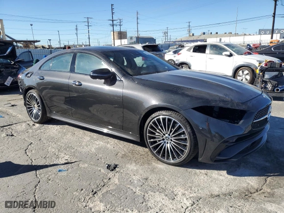 2023 Mercedes-Benz CLS with VIN W1K2J5KB6PA120316, listed as a Copart auction lot 68300484 with 2,483 mi miles and Salvage Title. Bid and sale history available at carsss.com. Image 4.