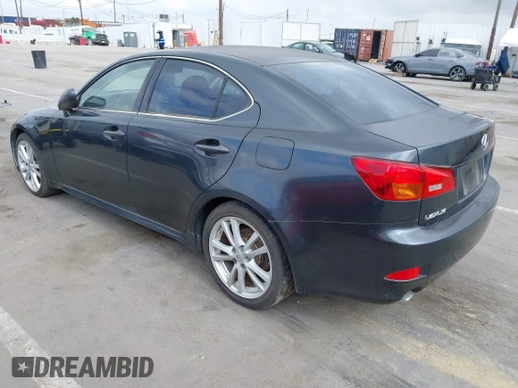 2006 Lexus IS 250 with VIN JTHBK262X65014294, listed as a IAAI auction lot 42165001 with 203,762 mi miles and . Bid and sale history available at DreamBid. Image 3.