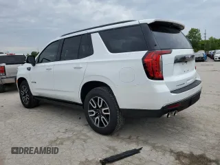 2023 GMC Yukon AT4 with VIN 1GKS2CKL3PR344069, listed as a Copart auction lot 55419254 with 15,102 mi miles and Salvage Title. Bid and sale history available at carsss.com. Image 2.
