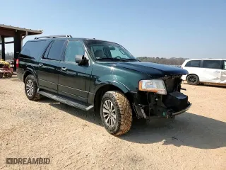 2015 Ford Expedition EL XLT with VIN 1FMJK1HT1FEF00159, listed as a Copart auction lot 48518245 with 169,835 mi miles and Salvage Title. Bid and sale history available at carsss.com. Image 15.
