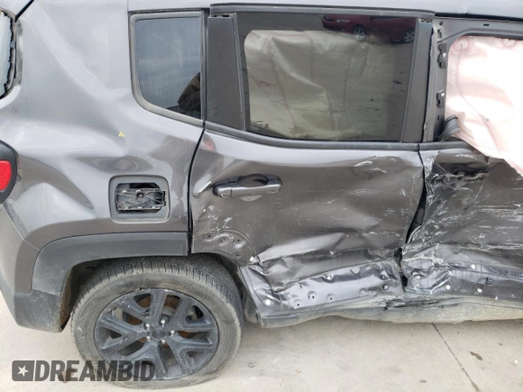 2017 Jeep Renegade Altitude with VIN ZACCJABB9HPG12010, listed as a Copart auction lot 51453125 with Not provided miles and Salvage title. Bid and sale history available at DreamBid. Image 10.