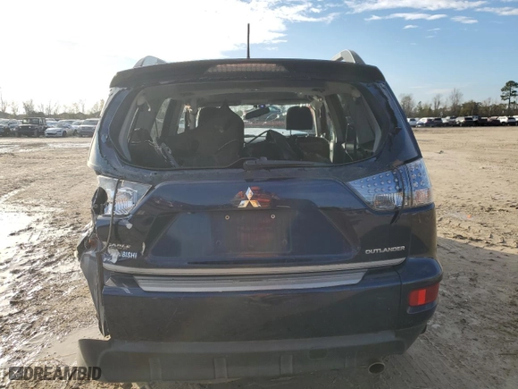 2012 Mitsubishi Outlander SE with VIN JA4AS3AW2CU017182, listed as a Copart auction lot 89184215 with 99,571 mi miles and Salvage Title. Bid and sale history available at carsss.com. Image 6.