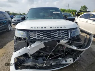 2021 Land Rover Range Rover Autobiography with VIN SALGV5SE1MA448455, listed as a Copart auction lot 59468815 with 93,542 mi miles and Salvage title. Bid and sale history available at DreamBid. Image 5.