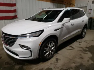 2023 Buick Enclave Essence with VIN 5GAEVAKW7PJ130426, listed as a Copart auction lot 82186494 with 156 mi miles and Salvage Title. Bid and sale history available at carsss.com. Image 1.