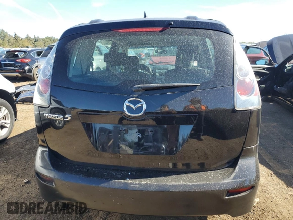 2006 Mazda 5 Sport with VIN JM1CR293460122882, listed as a Copart auction lot 76316404 with 172,163 mi miles and Salvage Title. Bid and sale history available at DreamBid. Image 6.