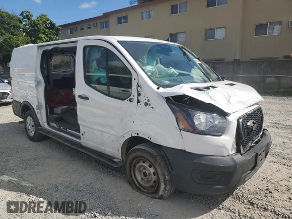2022 Ford Transit Cargo with VIN 1FTBR1Y82NKA24178, listed as a Copart auction lot 44745704 with 15,951 mi miles and . Bid and sale history available at DreamBid. Image 4.