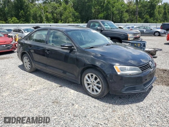 2012 Volkswagen Jetta SE with VIN 3VWDX7AJ0CM337019, listed as a Copart auction lot 62863765 with 135,610 mi miles and Clean title. Bid and sale history available at DreamBid. Image 4.