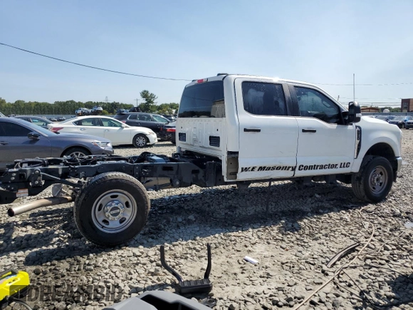 2023 Ford F-350 с VIN 1FT8W3BAXPED51651, выставлен на аукционе Copart как лот 69656364 с пробегом 21 593 миль миль и Списание • Salvage title. История ставок и продаж доступна на DreamBid. Изображение 3.