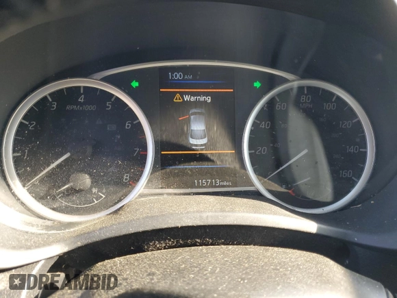 2019 Nissan Sentra SR with VIN 3N1AB7AP3KY304468, listed as a Copart auction lot 52163465 with 115,713 mi miles and Salvage Title. Bid and sale history available at carsss.com. Image 9.