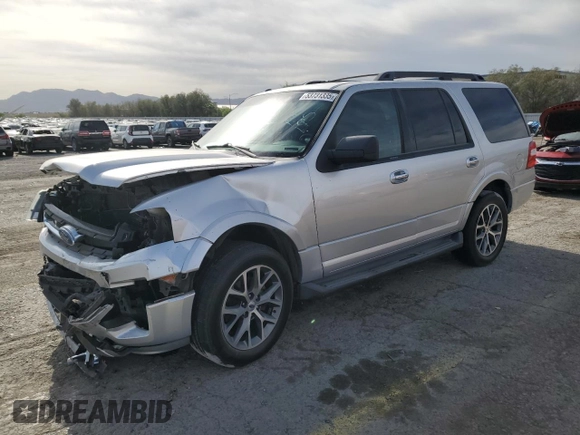 2015 Ford Expedition XLT z VIN 1FMJU1JT9FEF33897, wystawiony jako Copart lot #53731335 z przebiegiem 103 761 mil mil oraz Szkoda całkowita • Salvage title. Historia ofert i sprzedaży dostępna na DreamBid. Obrazek 1.