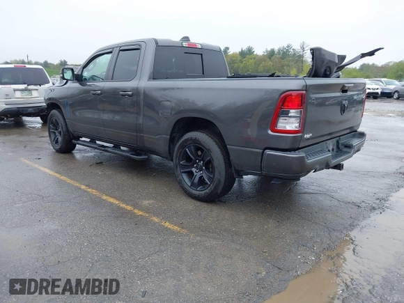 2020 Ram 1500 Big Horn with VIN 1C6SRFBT9LN292321, listed as a IAAI auction lot 42193481 with 81,809 mi miles and . Bid and sale history available at DreamBid. Image 3.
