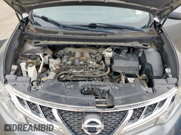 2013 Nissan Murano SV with VIN JN8AZ1MW5DW313356, listed as a Copart auction lot 55576495 with 80,491 mi miles and Clean Title. Bid and sale history available at carsss.com. Image 12.