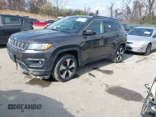 2017 Jeep Compass Latitude with VIN 3C4NJCBB4HT632758, listed as a IAAI auction lot 41849009 with 58,246 mi miles and . Bid and sale history available at DreamBid. Image 18.