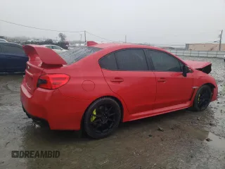 2020 Subaru WRX STI Limited with VIN JF1VA2Y66L9804302, listed as a Copart auction lot 44375725 with 34,734 mi miles and Salvage Title. Bid and sale history available at carsss.com. Image 3.