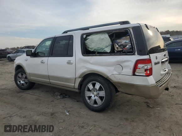 2010 Ford Expedition EL Eddie Bauer with VIN 1FMJK1J54AEA34716, listed as a Copart auction lot 81002454 with 169,061 mi miles and Clean Title. Bid and sale history available at carsss.com. Image 2.