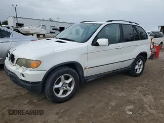 2002 BMW X5 3.0i with VIN 5UXFA53562LP38591, listed as a Copart auction lot 79087094 with 210,374 mi miles and Salvage Title. Bid and sale history available at carsss.com. Image 1.