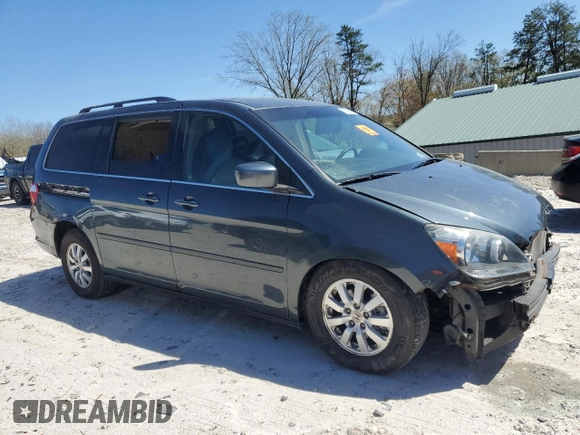 2005 Honda Odyssey EX-L z VIN 5FNRL38655B060017, wystawiony jako Copart lot #55337445 z przebiegiem 206 843 mil mil oraz Czysty tytuł • Clean title. Historia ofert i sprzedaży dostępna na DreamBid. Obrazek 4.