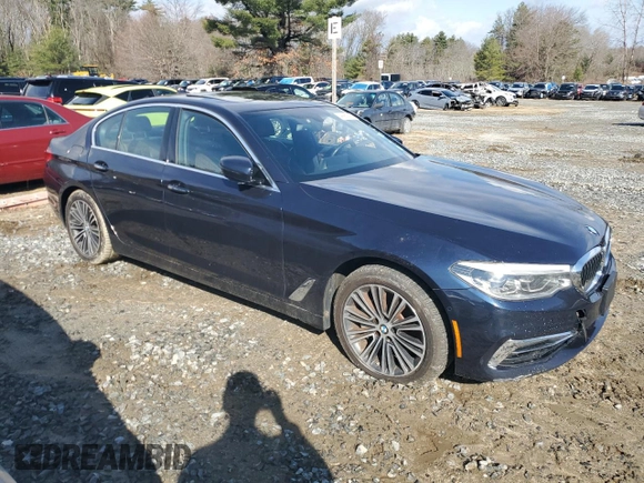 2017 BMW 5 Series 530i xDrive with VIN WBAJA7C33HG458146, listed as a Copart auction lot 49963845 with 111,904 mi miles and Clean Title. Bid and sale history available at carsss.com. Image 4.