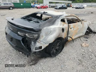 2021 Chevrolet Camaro ZL1 with VIN 1G1FJ1R60M0139418, listed as a Copart auction lot 70282004 with 0 mi miles and Salvage Title. Bid and sale history available at carsss.com. Image 3.