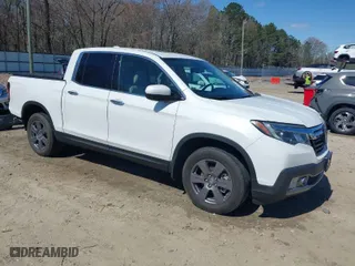 2020 Honda Ridgeline RTL-E with VIN 5FPYK3F75LB000317, listed as a IAAI auction lot 41850029 with 17,430 mi miles. Bid and sale history available at carsss.com. Image 1.