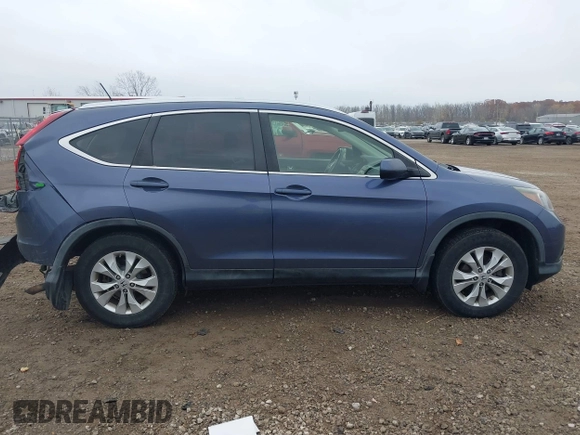 2012 Honda CR-V EX-L with VIN JHLRM4H74CC029446, listed as a IAAI auction lot 40746965 with 269,993 mi miles. Bid and sale history available at carsss.com. Image 13.