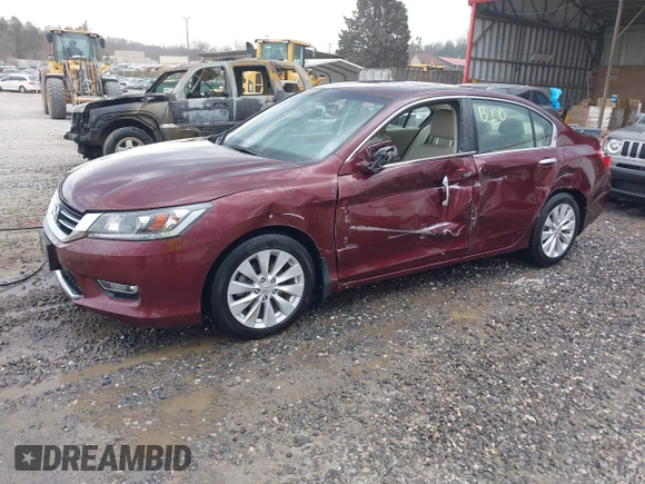 2013 Honda Accord Sdn EX-L with VIN 1HGCR2F87DA079776, listed as a IAAI auction lot 41666417 with 73,149 mi miles. Bid and sale history available at carsss.com. Image 21.