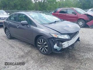2015 Honda Civic EX-L z VIN 19XFB2F94FE021116, wystawiony jako IAAI lot #42281306 z przebiegiem 197 681 mil mil oraz . Historia ofert i sprzedaży dostępna na DreamBid. Obrazek 1.