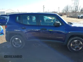 2016 Jeep Renegade Sport with VIN ZACCJBAW1GPC59187, listed as a IAAI auction lot 41699358 with 121,151 mi miles. Bid and sale history available at carsss.com. Image 13.