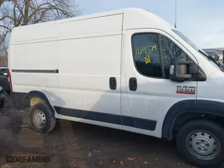 2020 Ram ProMaster Cargo Van with VIN 3C6TRVBG3LE104379, listed as a IAAI auction lot 41149932 with 77,499 mi miles. Bid and sale history available at carsss.com. Image 13.