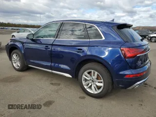 2022 Audi Q5 S line Premium with VIN WA1GAAFY5N2082165, listed as a Copart auction lot 86752094 with 16,946 mi miles and Non Repairable. Bid and sale history available at carsss.com. Image 2.
