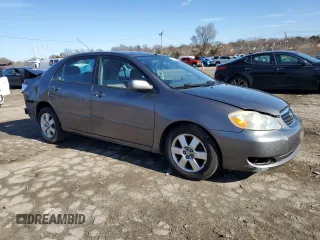 2005 Toyota Corolla CE with VIN 1NXBR32E85Z361545, listed as a Copart auction lot 50217945 with 261,942 mi miles and Salvage Title. Bid and sale history available at DreamBid. Image 4.