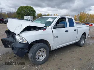 2017 Ram 1500 Express with VIN 1C6RR7FG4HS596893, listed as a IAAI auction lot 40593289 with 39,523 mi miles. Bid and sale history available at carsss.com. Image 18.