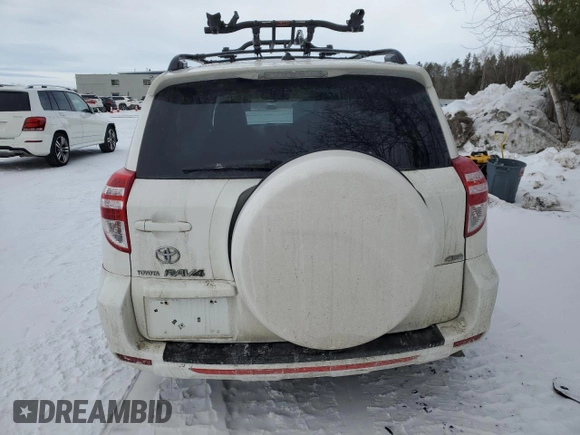 2010 Toyota RAV4 Sport with VIN 2T3RF4DV9AW041582, listed as a Copart auction lot 42402725 with 262,601 mi miles and Salvage Title. Bid and sale history available at carsss.com. Image 6.
