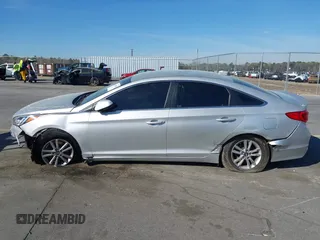2017 Hyundai Sonata 2.4L with VIN 5NPE24AF8HH586326, listed as a IAAI auction lot 41811836 with 109,860 mi miles and . Bid and sale history available at carsss.com. Image 14.