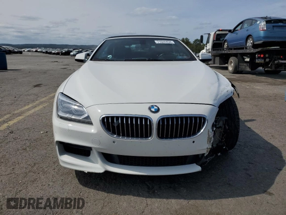2015 BMW 6 Series 640i xDrive with VIN WBAYP5C52FDZ28295, listed as a Copart auction lot 71644454 with 41,924 mi miles and Salvage Title. Bid and sale history available at carsss.com. Image 5.