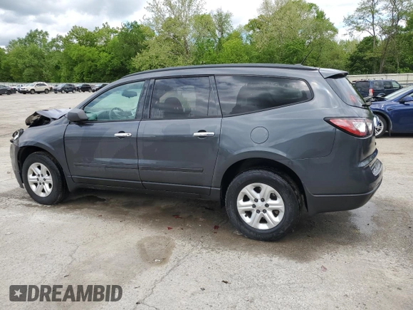 2014 Chevrolet Traverse LS z VIN 1GNKVFKD8EJ269403, wystawiony jako Copart lot #56546145 z przebiegiem 174 019 mil mil oraz Szkoda całkowita • Salvage title. Historia ofert i sprzedaży dostępna na DreamBid. Obrazek 2.