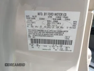 2008 Ford Escape XLS с VIN 1FMCU02Z58KA96331, выставлен на аукционе IAAI как лот 42703539 с пробегом 251 237 миль миль и . История ставок и продаж доступна на DreamBid. Изображение 9.