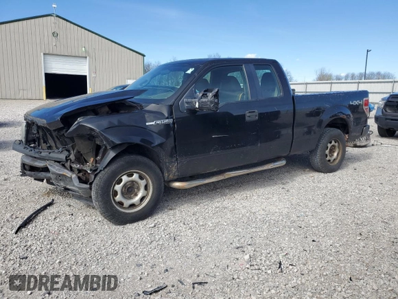2010 Ford F-150 XL with VIN 1FTEX1EW0AKE39452, listed as a Copart auction lot 50180965 with 343,641 mi miles and Salvage Title. Bid and sale history available at carsss.com. Image 1.