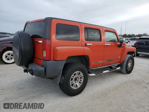 2008 Hummer H3 SUV Luxury with VIN 5GTEN13E388130848, listed as a Copart auction lot 78573684 with 79,702 mi miles and Salvage Title. Bid and sale history available at carsss.com. Image 3.