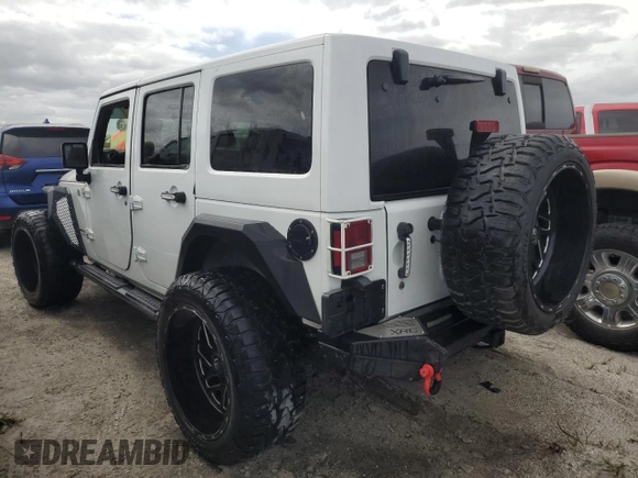 2018 Jeep Wrangler JK Unlimited Sport S with VIN 1C4BJWDG2JL809600, listed as a Copart auction lot 76384474 with 0 mi miles and Non Repairable. Bid and sale history available at carsss.com. Image 2.