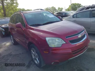 2014 Chevrolet Captiva Sport LTZ with VIN 3GNAL4EK3ES657587, listed as a IAAI auction lot 42070864 with 163,686 mi miles. Bid and sale history available at carsss.com. Image 1.