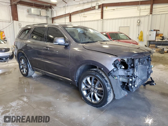 2018 Dodge Durango GT with VIN 1C4RDJDG8JC408884, listed as a Copart auction lot 53907945 with 141,889 mi miles and Clean Title. Bid and sale history available at DreamBid. Image 4.