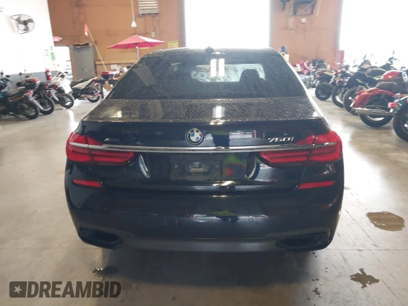 2019 BMW 7 Series 750i xDrive with VIN WBA7F2C51KB239044, listed as a IAAI auction lot 42756026 with 65,028 mi miles and . Bid and sale history available at DreamBid. Image 16.