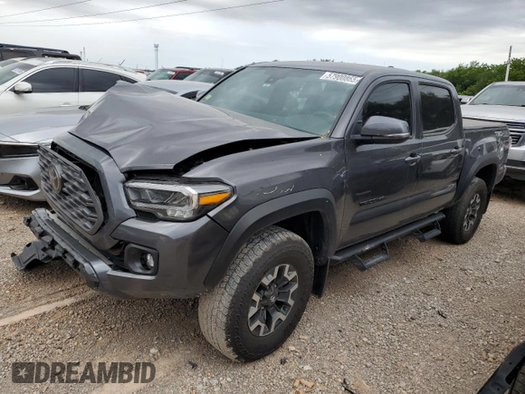 2023 Toyota Tacoma SR with VIN 3TYCZ5AN9PT131515, listed as a Copart auction lot 57900865 with Not provided miles and Salvage title. Bid and sale history available at DreamBid. Image 1.
