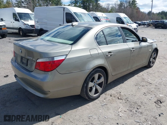2007 BMW 5 Series with VIN WBANF33547CS41532, listed as a IAAI auction lot 42047518 with 217,725 mi miles and . Bid and sale history available at DreamBid. Image 4.