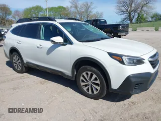 2022 Subaru Outback Premium with VIN 4S4BTADC6N3267395, listed as a IAAI auction lot 42137031 with 88,250 mi miles. Bid and sale history available at carsss.com. Image 1.