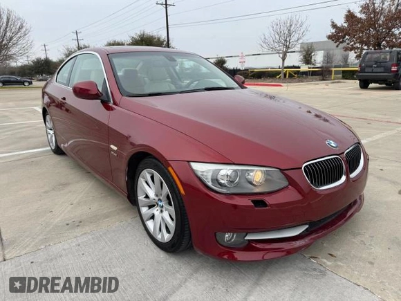 2012 BMW 3 Series 328i xDrive with VIN WBAKF5C57CE657457, listed as a Copart auction lot 44766865 with 95,154 mi miles and Clean Title. Bid and sale history available at carsss.com. Image 1.